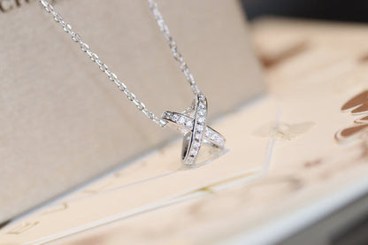 [⭐Luxery]JEUX DE DIAMOND NECKLACE