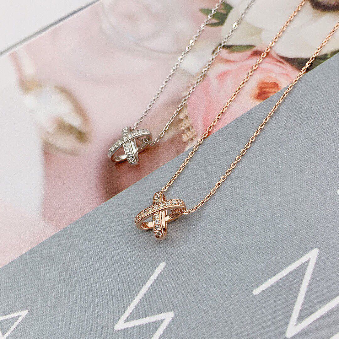 [⭐Luxery]JEUX DE DIAMOND NECKLACE
