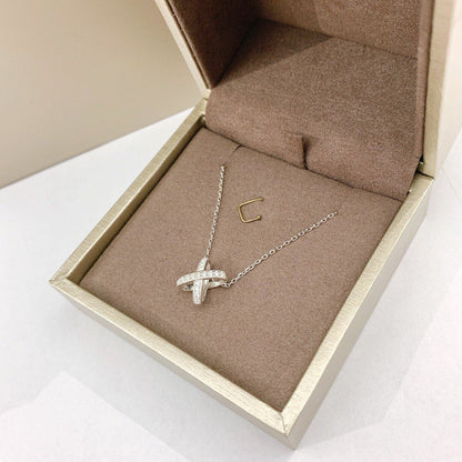 [⭐Luxery]JEUX DE DIAMOND NECKLACE