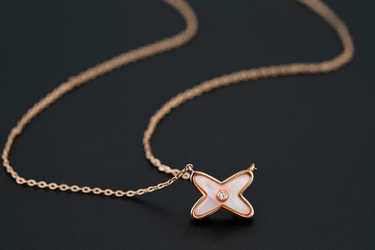 [⭐Luxery]JEUX DE NECKLACE 1 DIAMOND