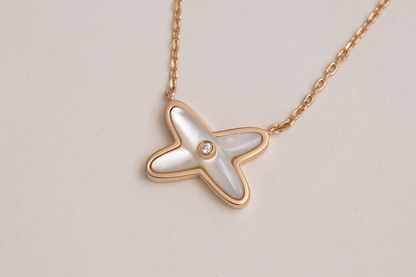 [⭐Luxery]JEUX DE NECKLACE 1 DIAMOND