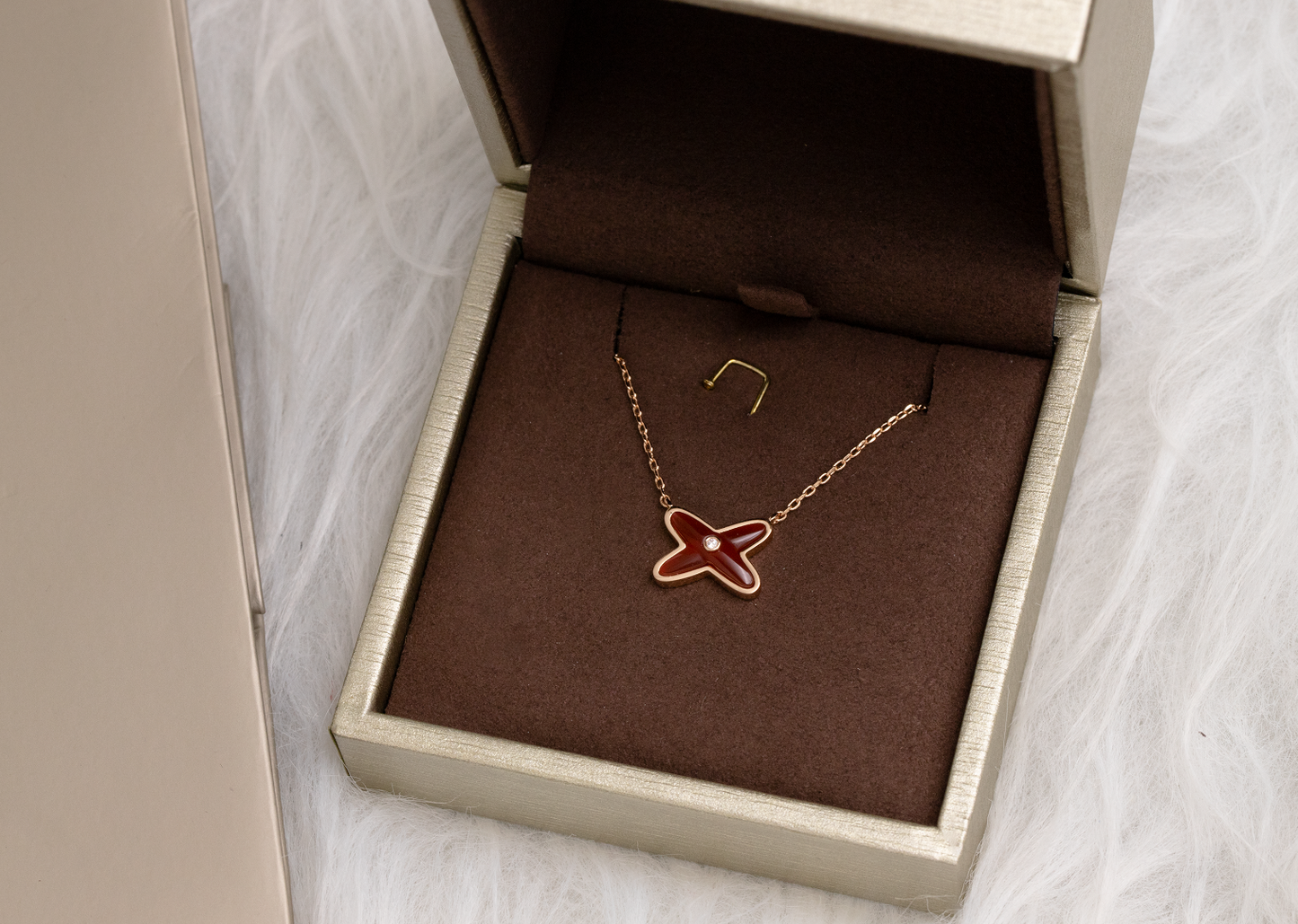 [⭐Luxery]JEUX DE NECKLACE 1 DIAMOND