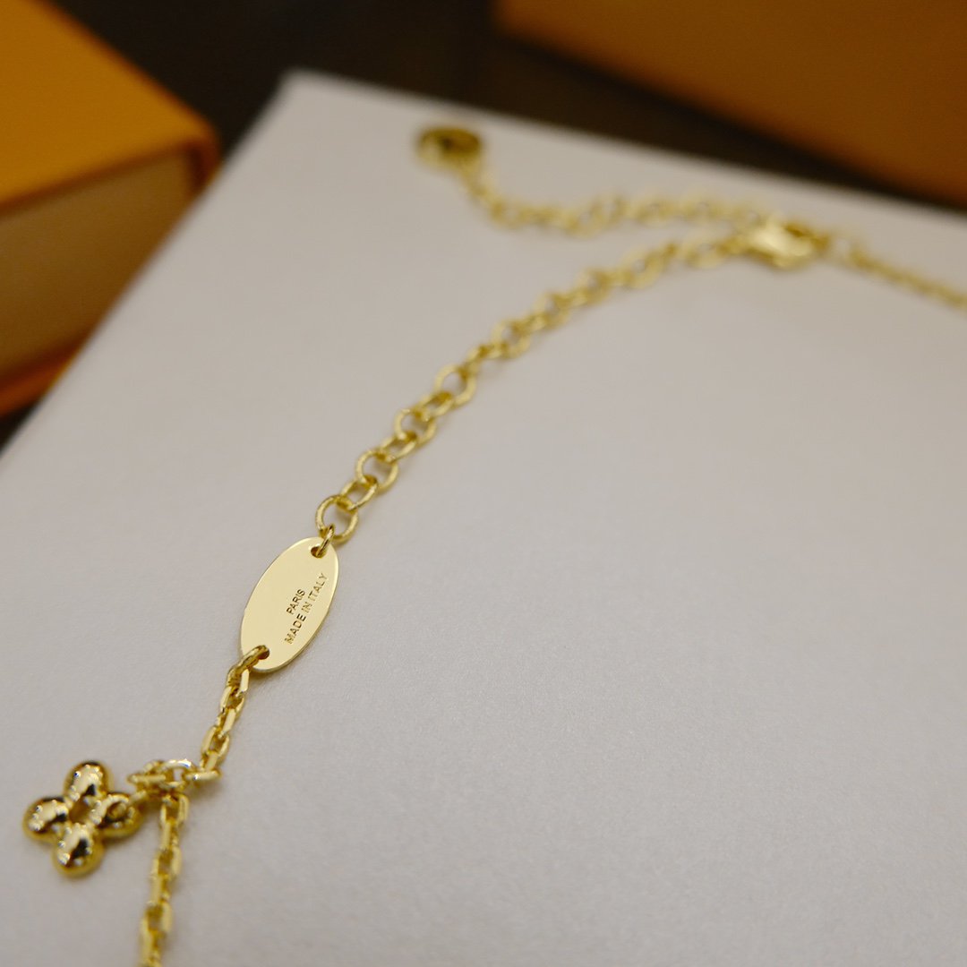 [⭐Luxery]BLOOMING SUPPLE NECKLACE BRASS