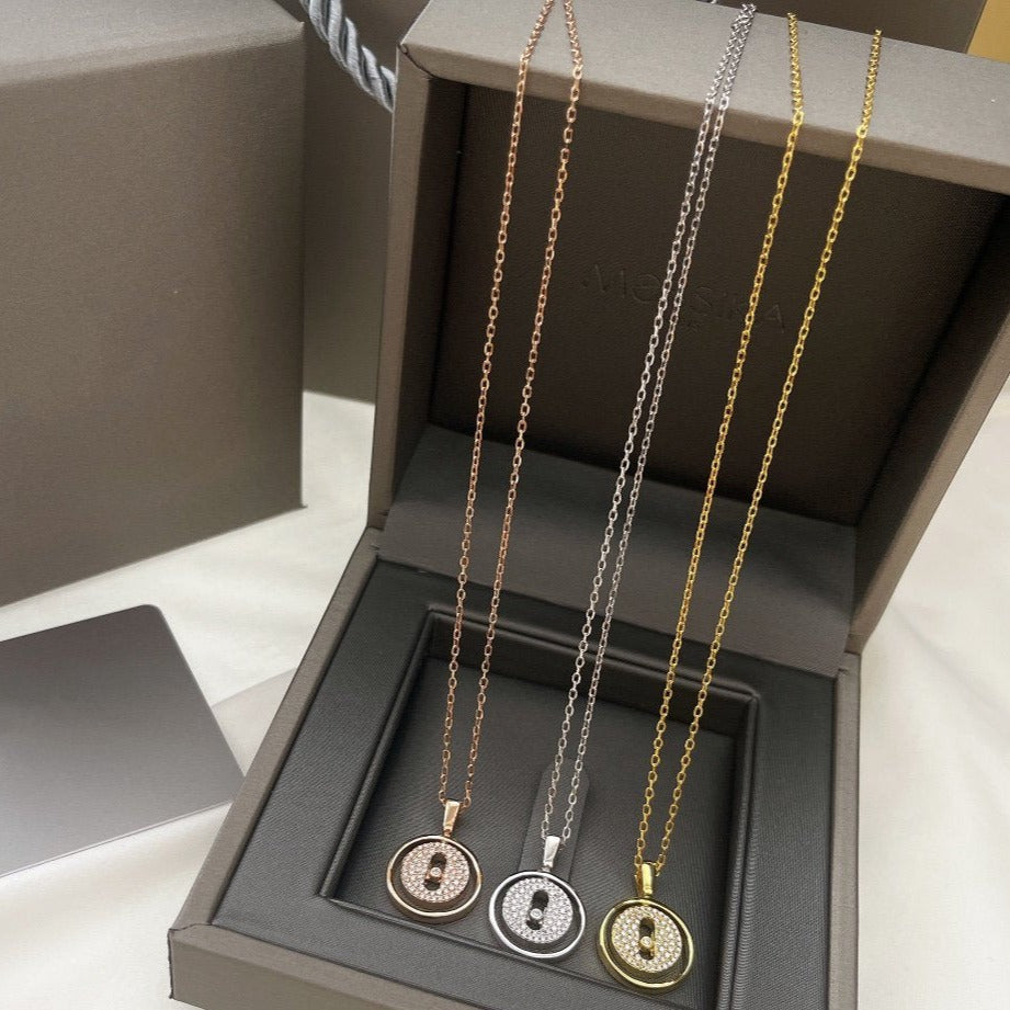 [⭐Luxery]Demo MOVER PM PAVED NECKLACE