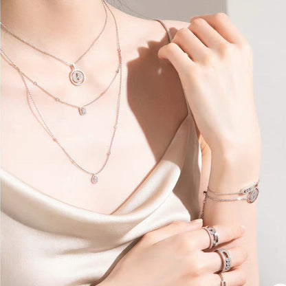 [⭐Luxery]Demo MOVER PM PAVED NECKLACE