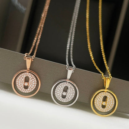 [⭐Luxery]Demo MOVER PM PAVED NECKLACE