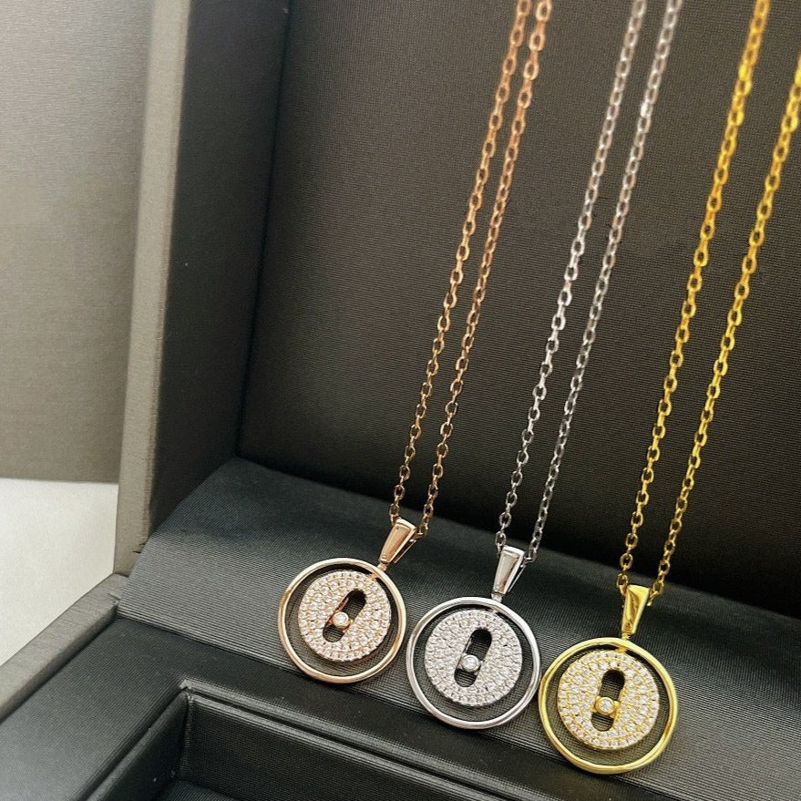 [⭐Luxery]Demo MOVER PM PAVED NECKLACE