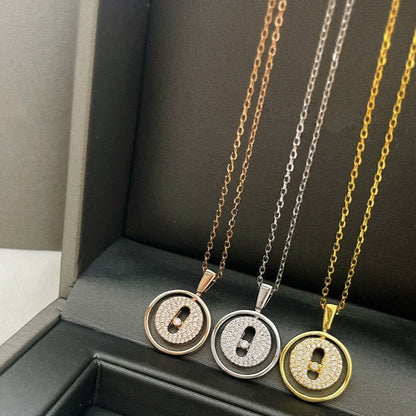 [⭐Luxery]Demo MOVER PM PAVED NECKLACE