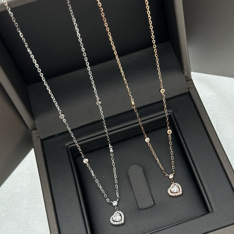 [⭐Luxery]JOY HEART DIAMOND NECKLACE