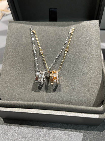[⭐Luxery]CHAIN MOVE ROMANE PEDAND NECKLACE
