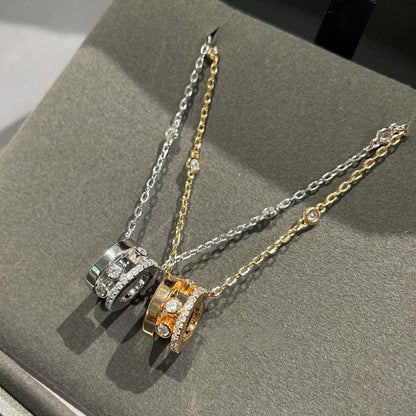 [⭐Luxery]CHAIN MOVE ROMANE PEDAND NECKLACE