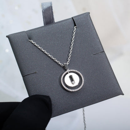 [⭐Luxery]Demo MOVE PM NECKLACE SILVER DIAMOND