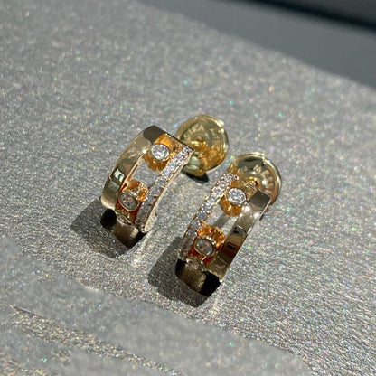 [⭐Luxery]MOVE ROMANE EARRINGS DIAMOND