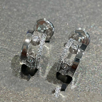[⭐Luxery]MOVE ROMANE EARRINGS DIAMOND
