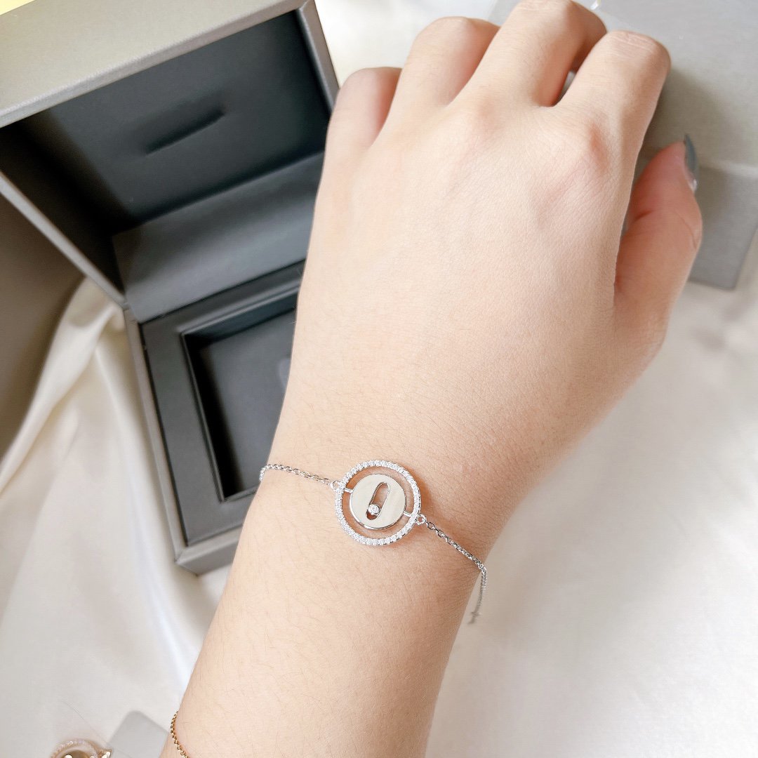 [⭐Luxery]Demo MOVE PAVED DIAMOND BRACELET