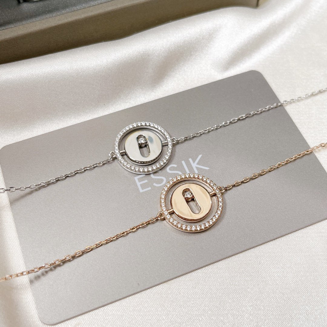 [⭐Luxery]Demo MOVE PAVED DIAMOND BRACELET