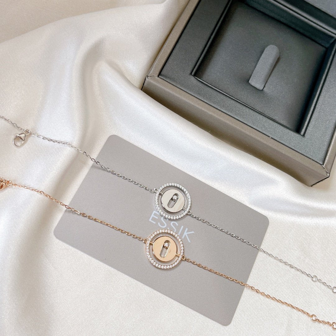 [⭐Luxery]Demo MOVE PAVED DIAMOND BRACELET
