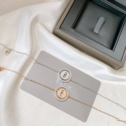 [⭐Luxery]Demo MOVE PAVED DIAMOND BRACELET