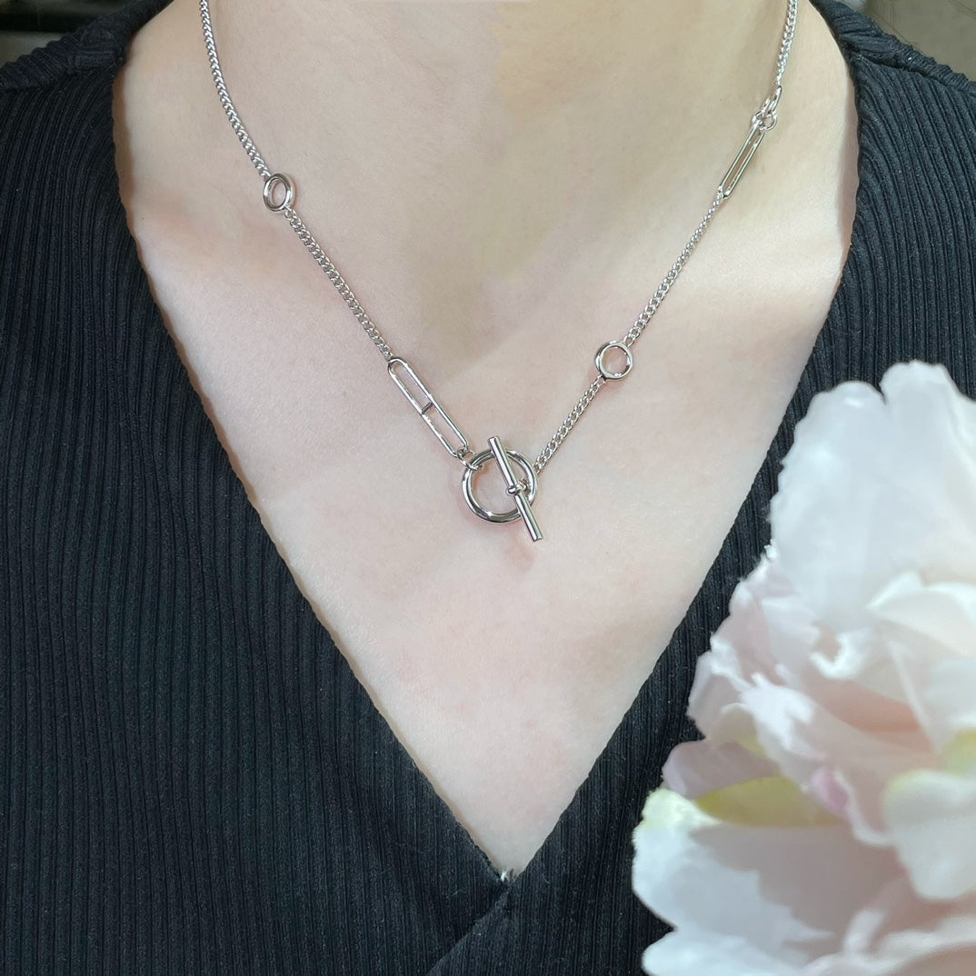 [⭐Luxery]HM STERLING CHAINE D'ANCRE HEART
