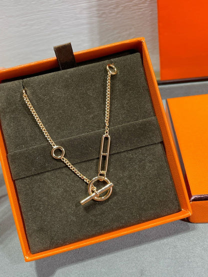 [⭐Luxery]HM STERLING CHAINE D'ANCRE HEART