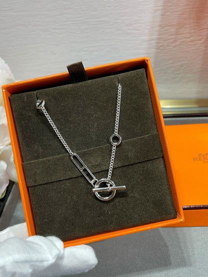 [⭐Luxery]HM STERLING CHAINE D'ANCRE HEART