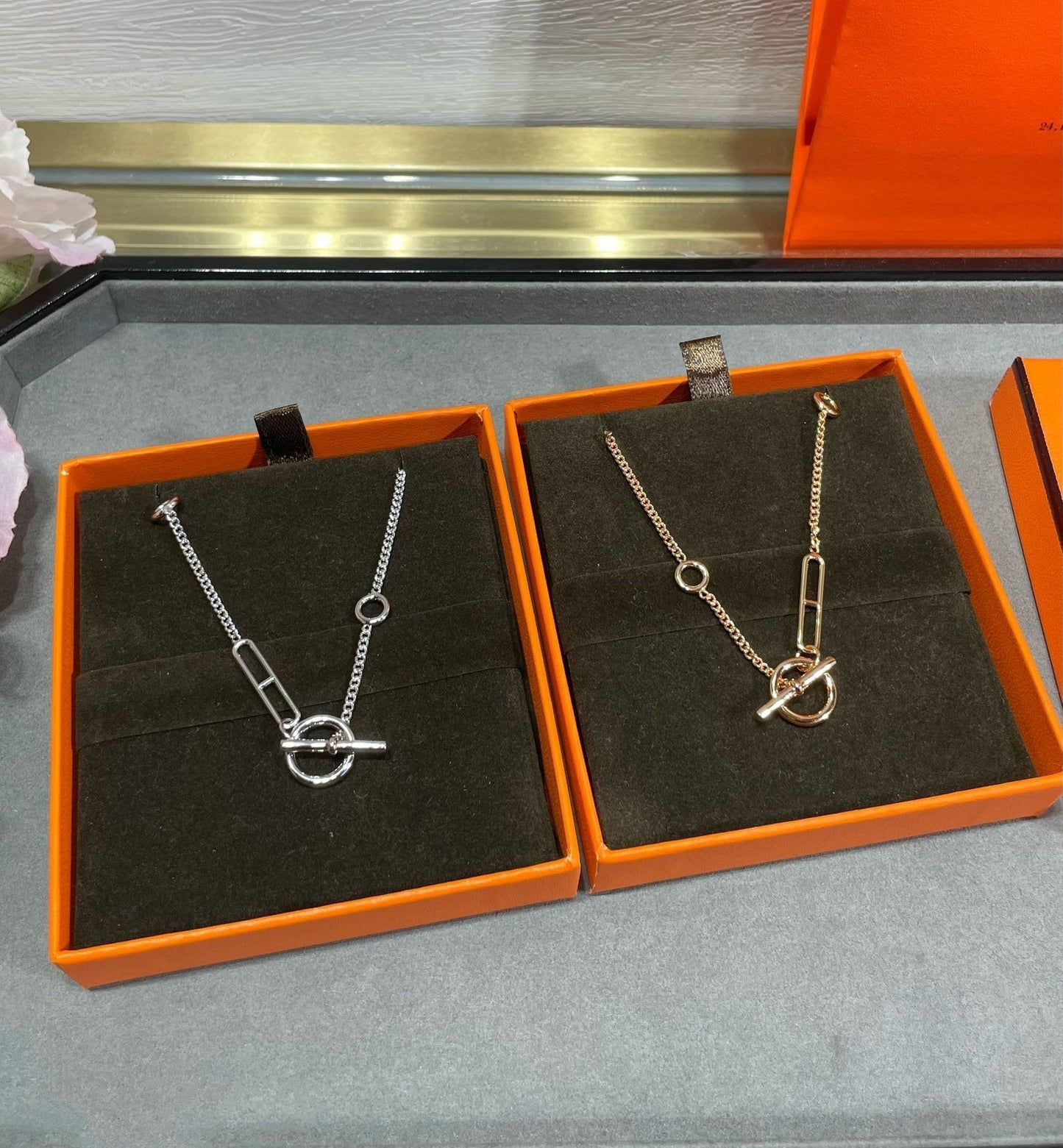 [⭐Luxery]HM STERLING CHAINE D'ANCRE HEART