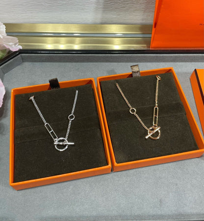 [⭐Luxery]HM STERLING CHAINE D'ANCRE HEART