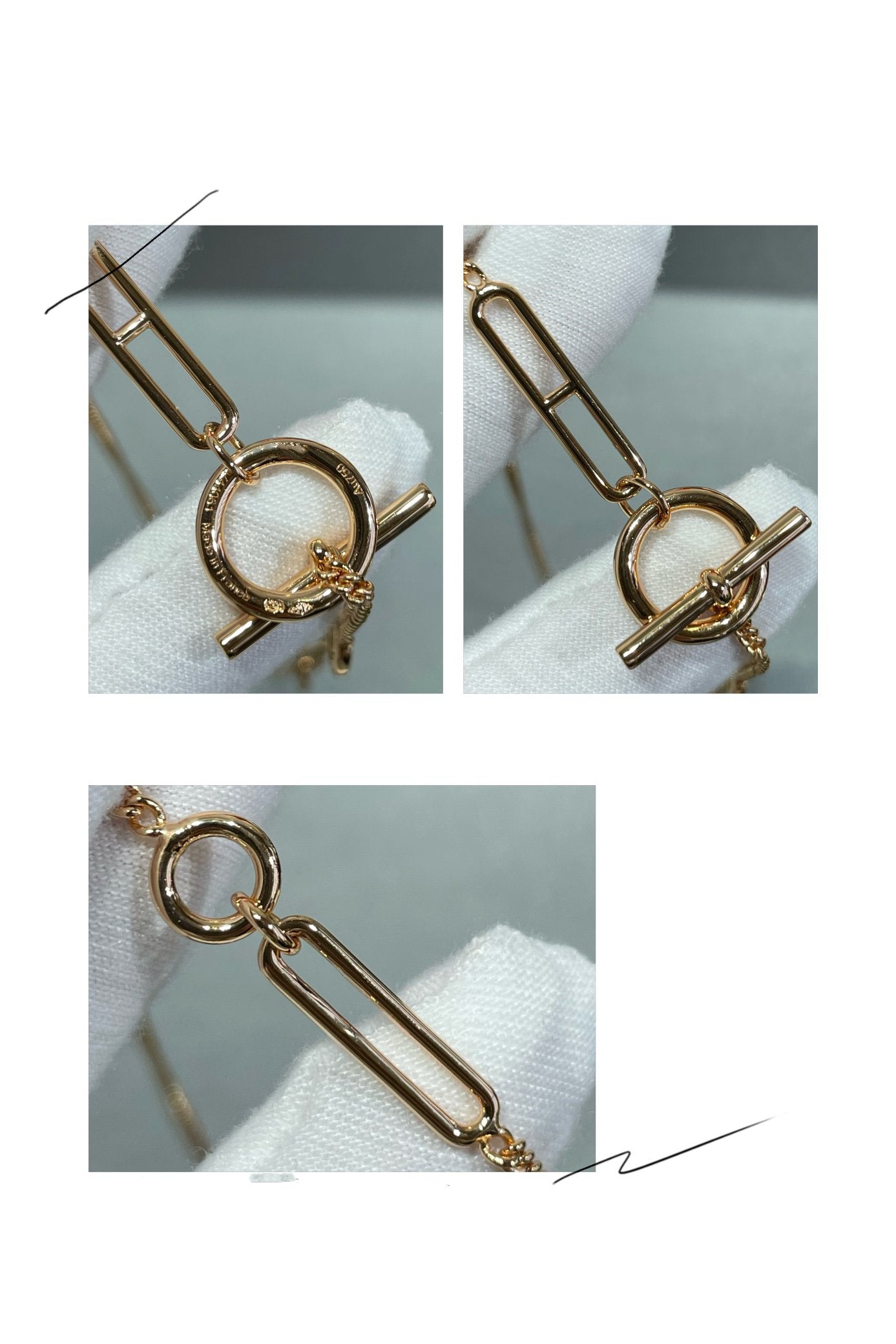 [⭐Luxery]HM STERLING CHAINE D'ANCRE HEART