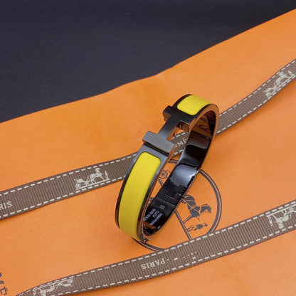 [⭐Luxery]CLIC HM SO BLACK YELLOW BRACELET