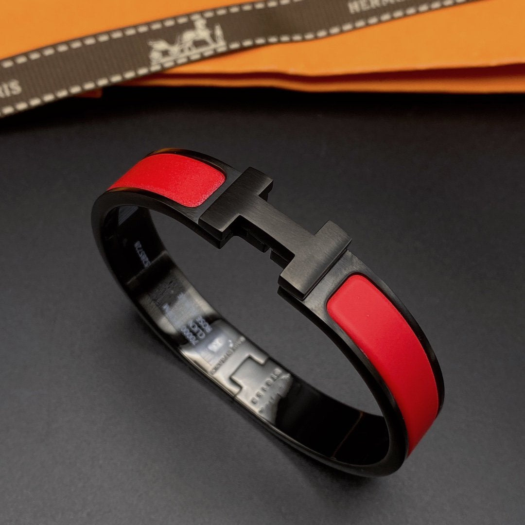[⭐Luxery]CLIC HM SO BLACK RED BRACELET