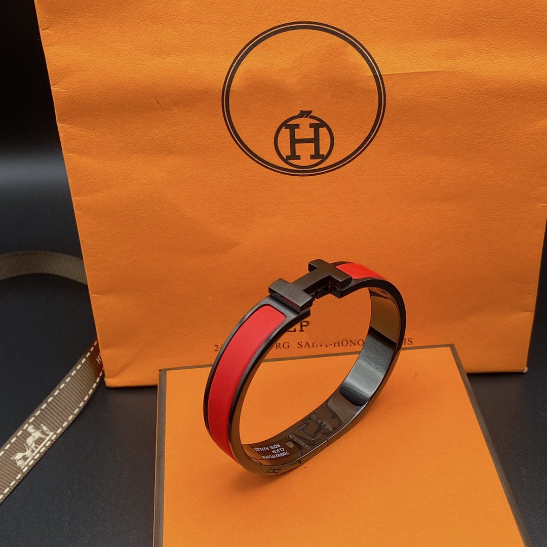 [⭐Luxery]CLIC HM SO BLACK RED BRACELET