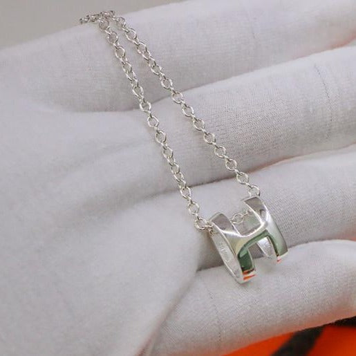 [⭐Luxery]HM NECKLACE H LETTER OVAL SERIES