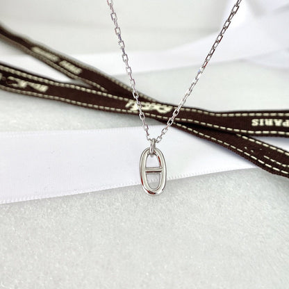 [⭐Luxery]HM PIG NOSE NECKLACE