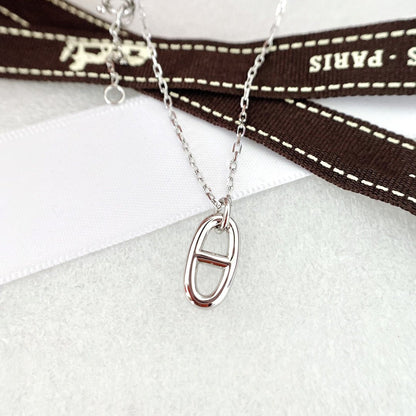 [⭐Luxery]HM PIG NOSE NECKLACE