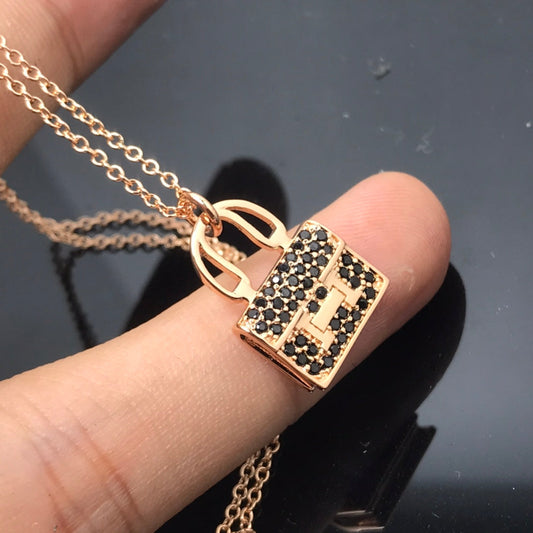 [⭐Luxery]HM NECKLACE ARRIVAL BLACK DIAMOND