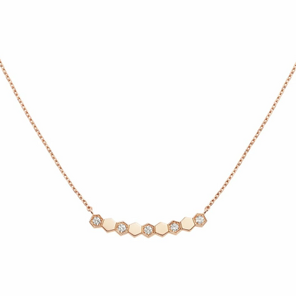 [⭐Luxery]BEE MY LOVE DIAMOND NECKLACE