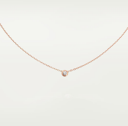 [⭐Luxery]DAMOUR DIAMOND NECKLACE