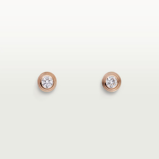 [⭐Luxery]DAMOUR DIAMOND EARRINGS