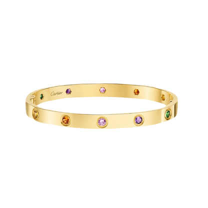 [⭐Luxery] 2026 RAINBOW LOVE BRACELET 6.1MM  10 DIAMONDS