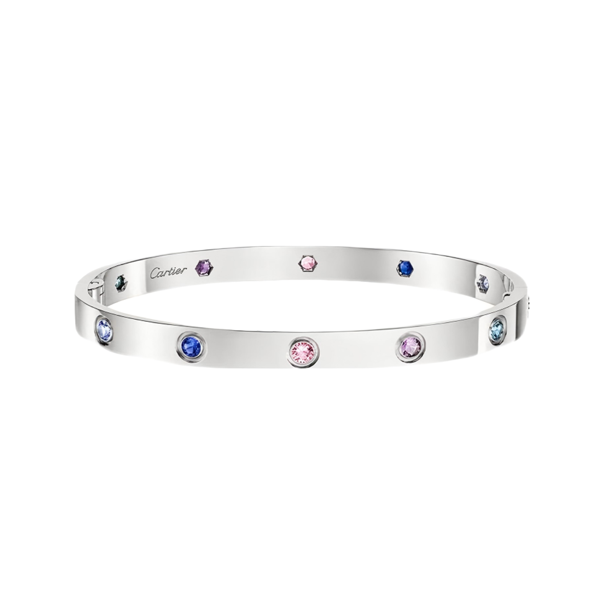 [⭐Luxery] 2026 RAINBOW LOVE BRACELET 6.1MM  10 DIAMONDS