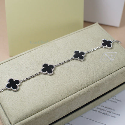 [⭐Luxery] CLOVER 5 MOTIF ONYXS BRACELET COLLECTION