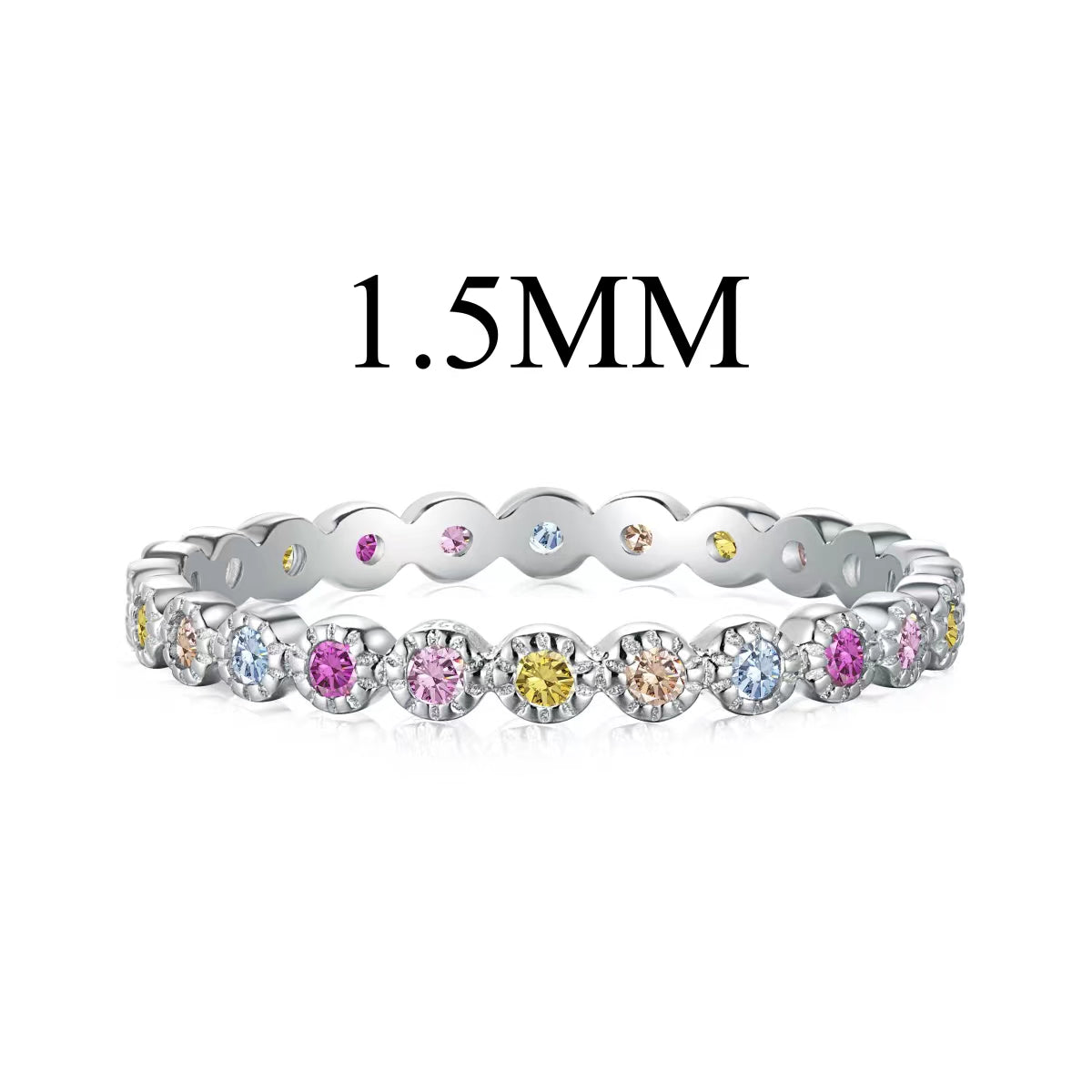 [Luxery Jewelry]Radiant Sparkling Round Cut Daily Ring