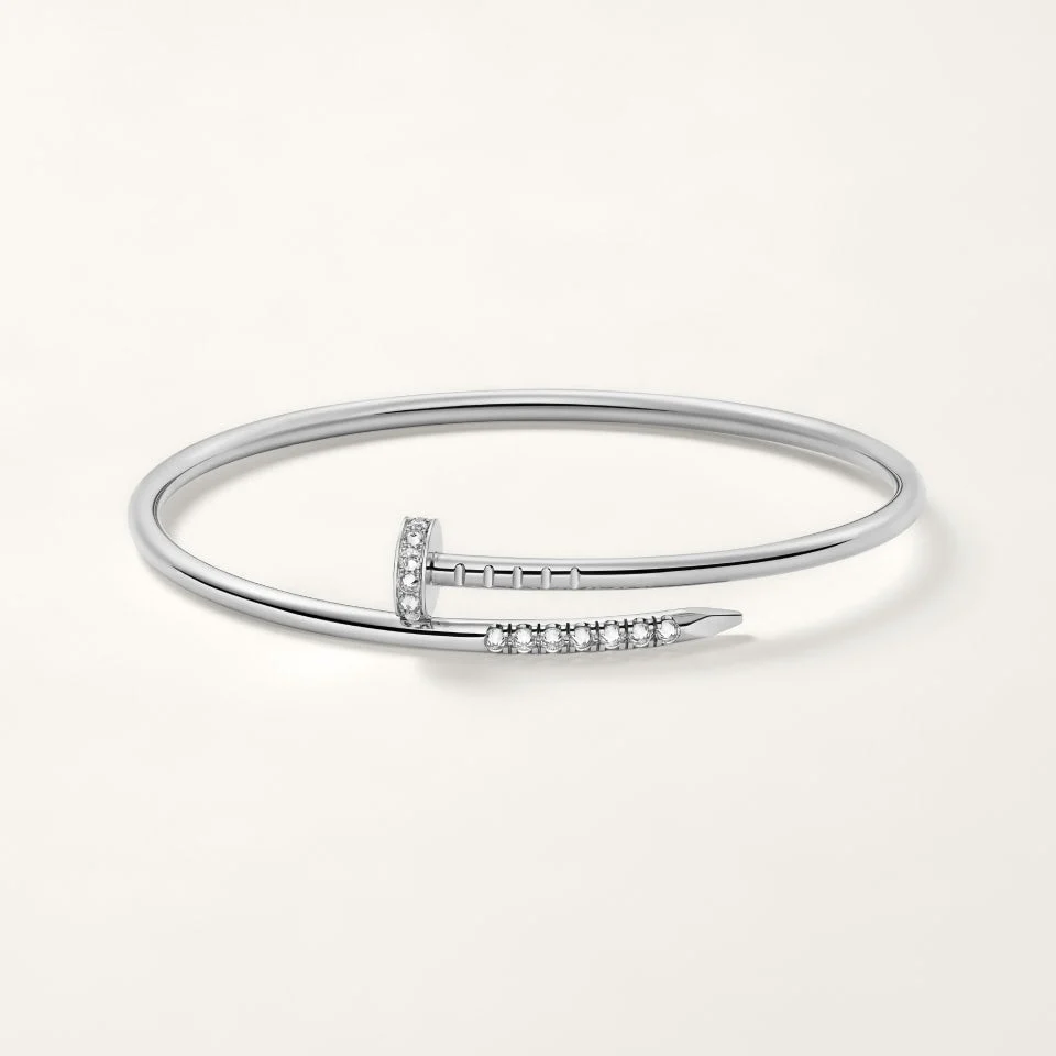 [⭐Luxery]JUSTE BRACELET 2.5MM DIAMONDS NEW