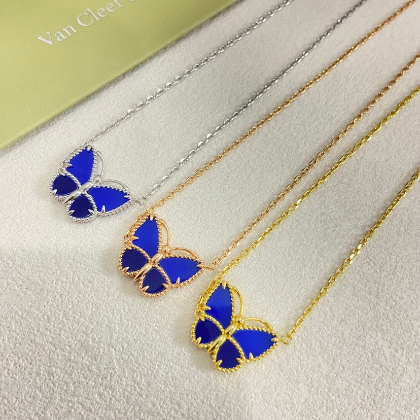 [⭐Luxery]  2026 NEW LUCKY BUTTERFLY 1 MOTIFS NECKLACE