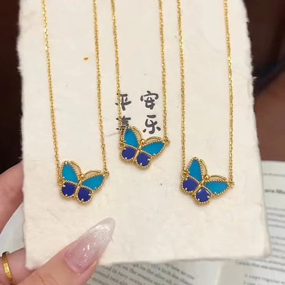 [⭐Luxery]  2026 NEW LUCKY BUTTERFLY 1 MOTIFS NECKLACE