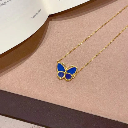 [⭐Luxery]  2026 NEW LUCKY BUTTERFLY 1 MOTIFS NECKLACE