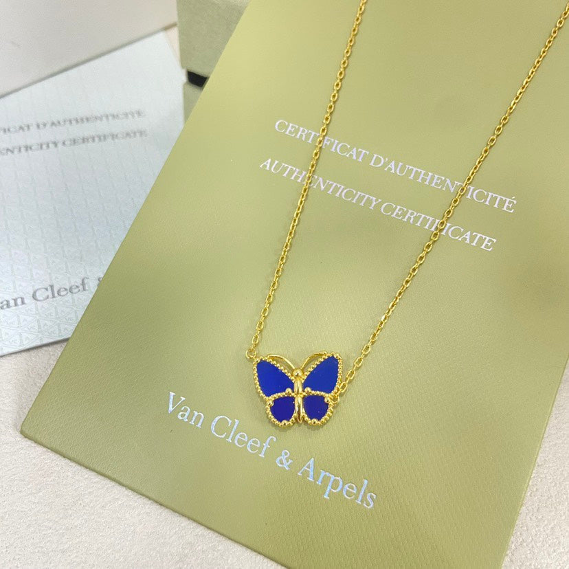 [⭐Luxery]  2026 NEW LUCKY BUTTERFLY 1 MOTIFS NECKLACE