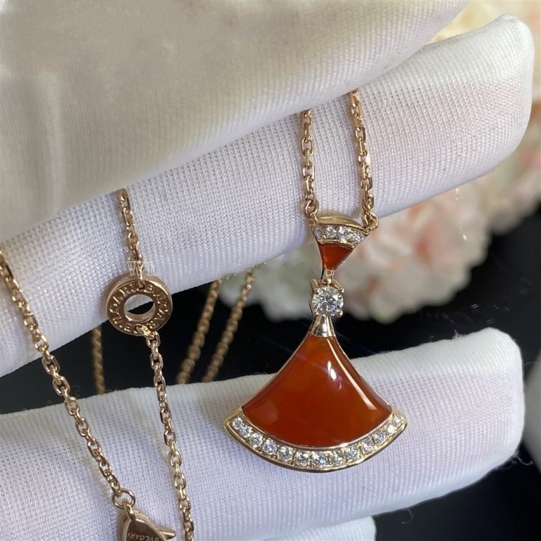 [⭐Luxery]DREAM NECKLACE CARNELIAN DIAMOND