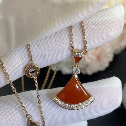 [⭐Luxery]DREAM NECKLACE CARNELIAN DIAMOND