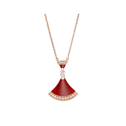 [⭐Luxery]DREAM NECKLACE CARNELIAN DIAMOND